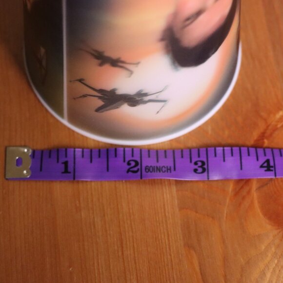 Set of 2 Star Wars plastic, 3D pictures drinking cup, collectable, Lucasfilm - Picture 6 of 7